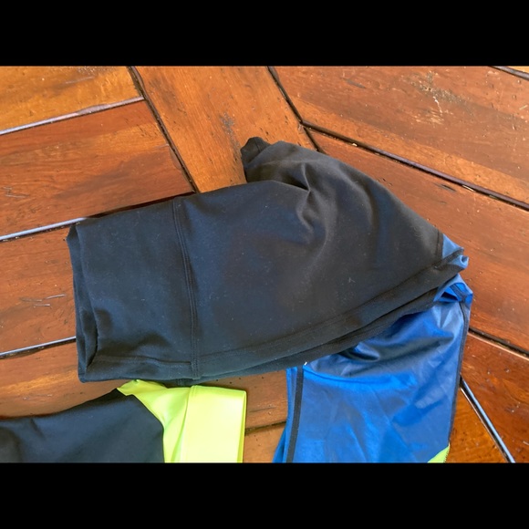 Gymshark Power Hold leggings and matching zippered bra top workout set M - Picture 5 of 8